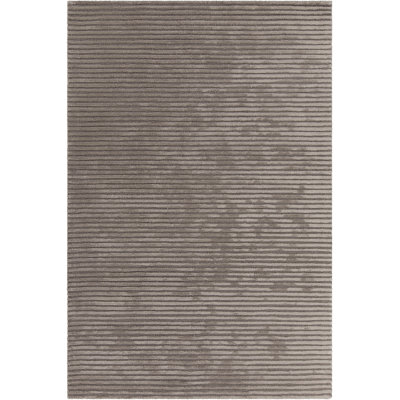 Tapis taupe touffeté à la main Angelo