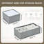 Drawer Organisers 8 Pack Foldable Storage Box Fabric Wardrobe Storage Organiser Dresser Drawer Dividers Storage Cubes For Bras, Socks, Underwear, Ties, Scarves, Cosmetics-89412808
