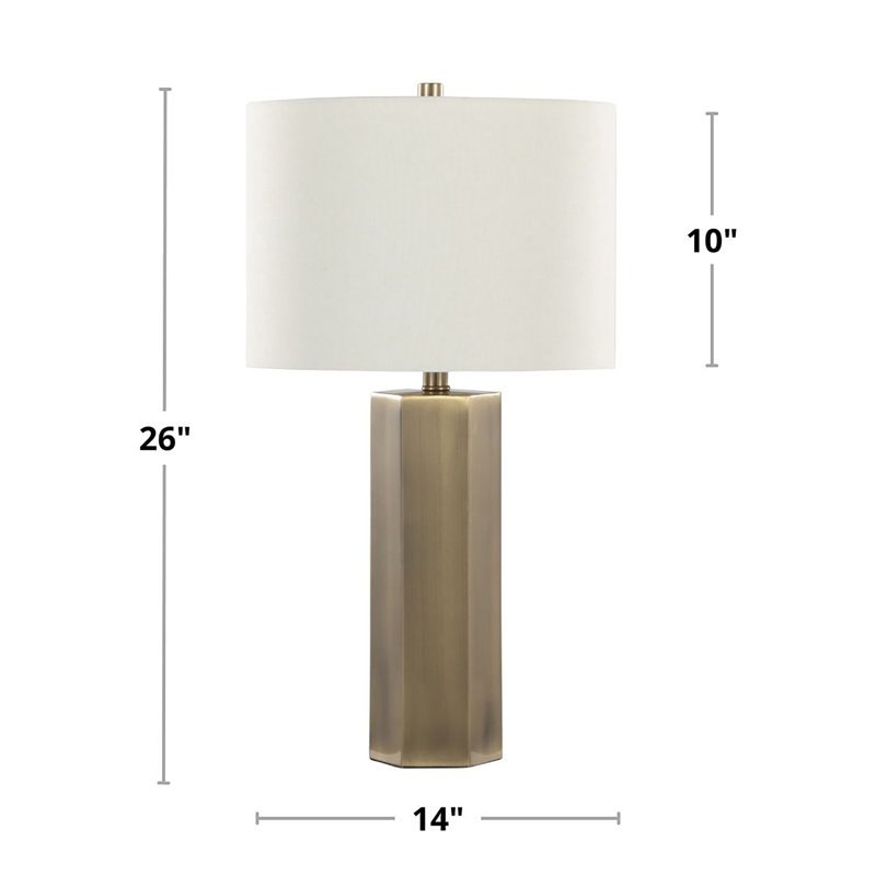 Kili 26" Metal Table Lamp - Set of 2