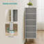 Commode 5 tiroirs, commode de chambre à coucher l 23,6 po Azilee