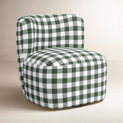 Mariza Swivel Slipper Chair