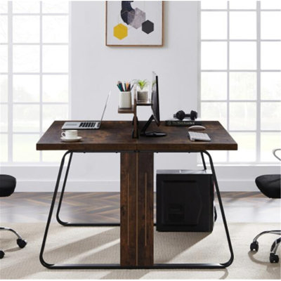 Heinle Modular Steel Computer Desk