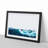 Surfer Riding the Wave in Abstract - Picture Frame Graphic Art Print-55724705-55724710