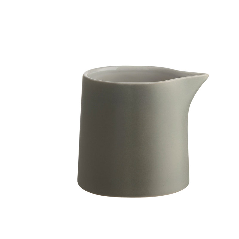 Tonale Stoneware Creamer Bowl, Ligh Gray