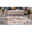 Beverly Oriental Orange/Blue/Cream Area Rug-1439370652