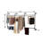 Gracie-Jo 82.7'' Metal Clothing Rack
