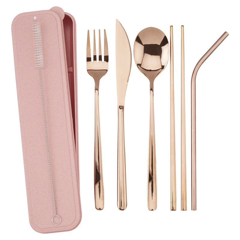 Engelhardt 6 Piece Cutlery Set, Service for 1, Copper