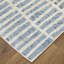Tapis géométrique nomade, bleu / ivoire Gotay-400290865