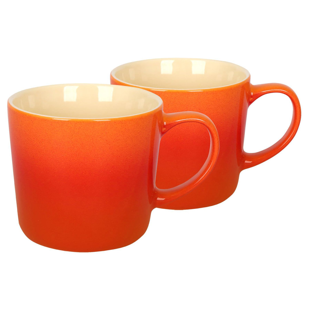 Argon Tableware - Ombre Coffee Mug - Glazed New Bone China Drinking Cup