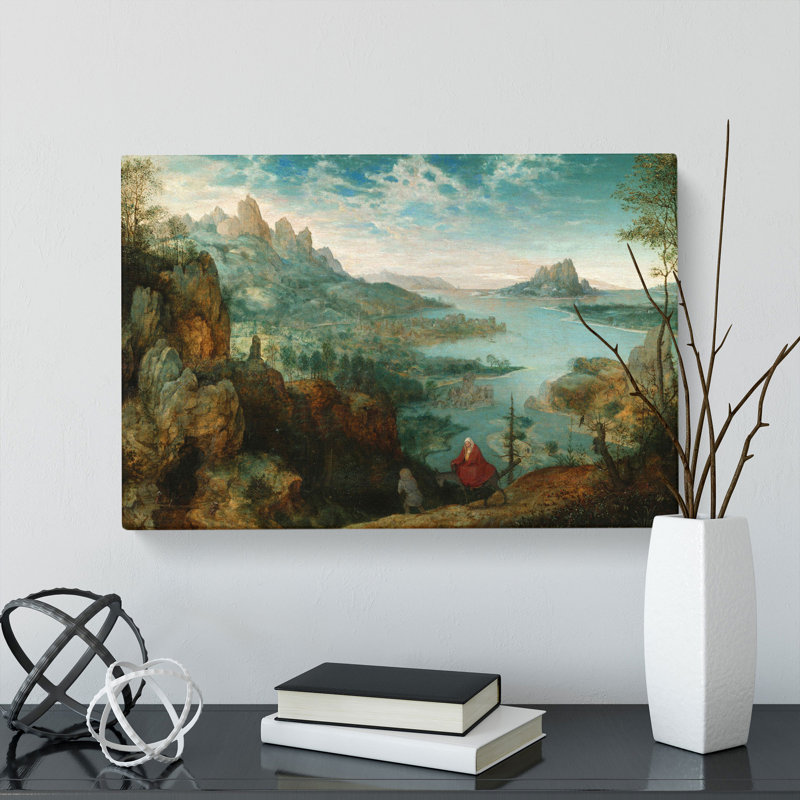 Flight To Egypt by Pieter Bruegel The Elder - Wrapped Canvas Painting, 50cm H x 76cm W x 3cm D
