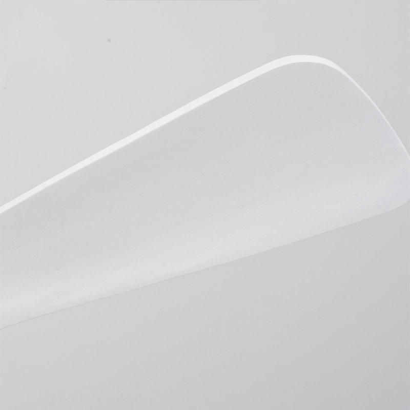 Ventilateur de plafond intérieur chaud 42 pouces avec lumière DEL à intensité variable, 5 pales en bois massif, télécommande, moteur à courant continu