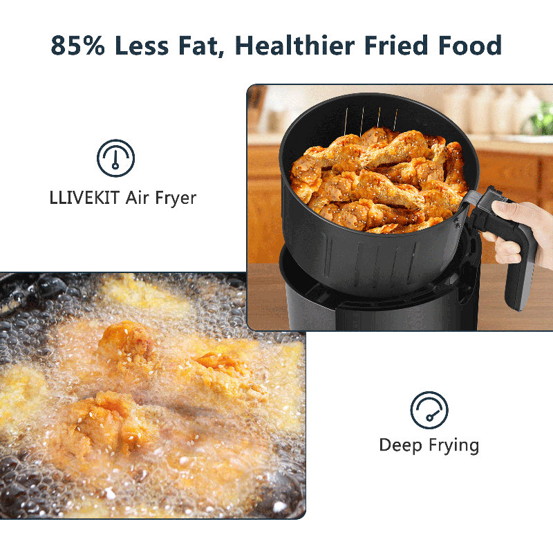WOLTU 7L Air Fryer Oven, Black