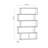 Musser Geometric Bookcase-1194542863