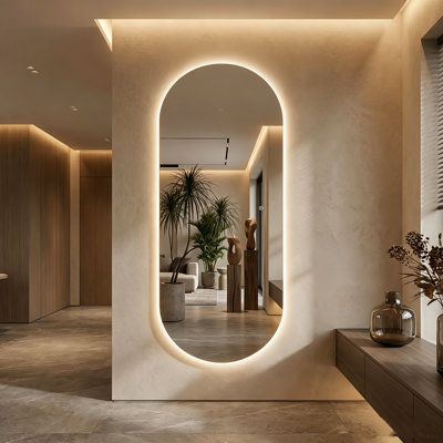 Modern Led Wall Mirror – Adjustable Lighting For Every Moment