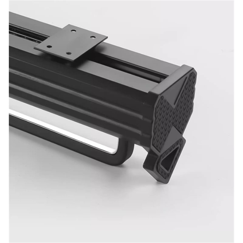 Porte-pantalons rétractable avec rail coulissant, H 4,33 po x l 2,95 po x P 13,97 po