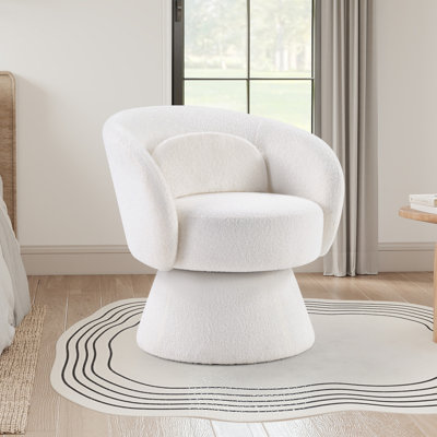 Fauteuil demi-tonneau pivotant très doux Bochovice