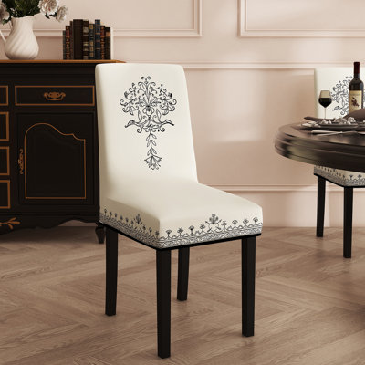 Polyester Dining Chair Slipcover