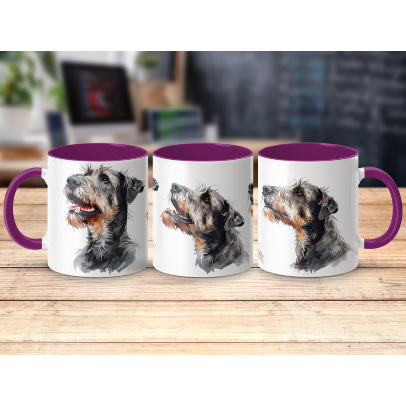 Ceramic Coffee Mug, Purple