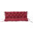 3 Seater Outdoor Seat Pads Bench Swing Chair Cushions for Patio Garden Wine Red-208206158-216646047