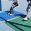 Tapis de jeu en caoutchouc caoutchouté «TFS-125» - 5 mm x 4 pi x 5 pi - gris clair-117638030