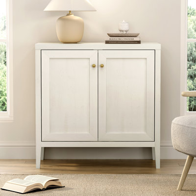 31.5'' Tall 2 Door Accent  Storage Cabinet Farmhouse Buffet Sideboard