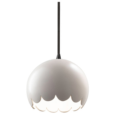Luminaire suspendu en forme de dôme à 1 lumière Cerra
