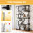 70.8" H X 39.4" W Steel Geometric Bookcase(set Of 2)-1392425262