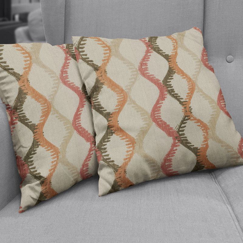 Tissu Francis, Corail