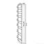 Armoire de rangement multifonctionnelle à 7 niveaux avec espaces étroits-1241849608