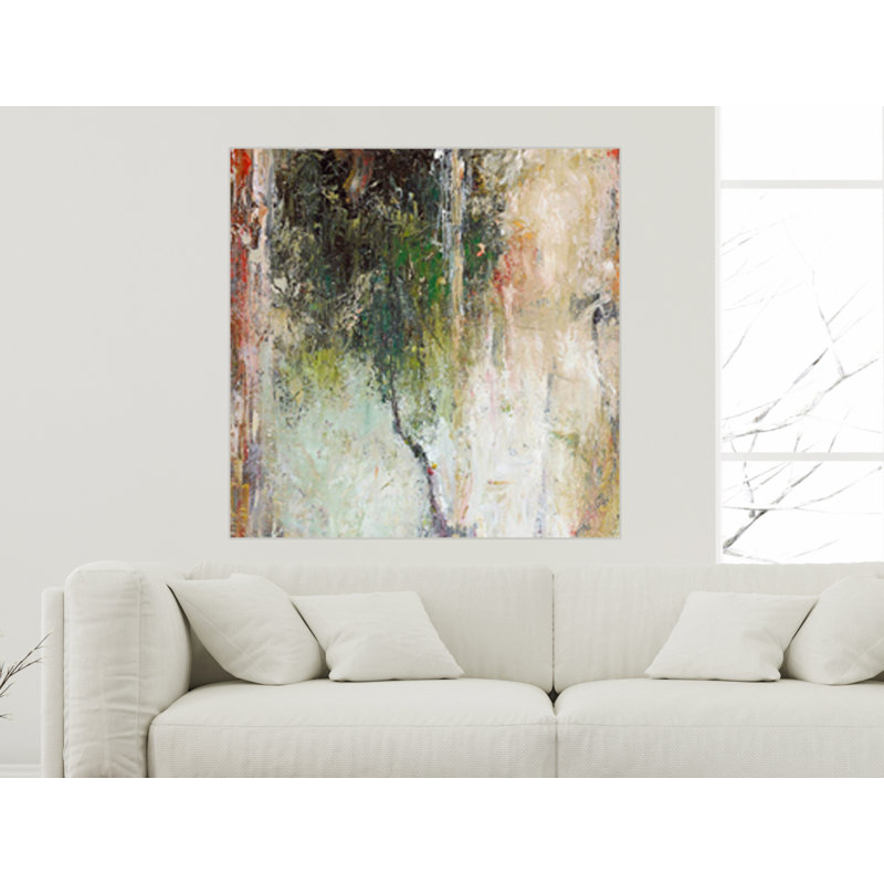 Abstract Tree By John Beard - Gallery Wrapped Canvas Print Print by John Beard, 40" H x 40" W x 1.5" D, Unframed Canvas