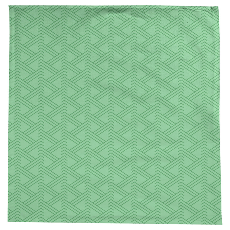Classic Zig Zag Tablecloth, Green