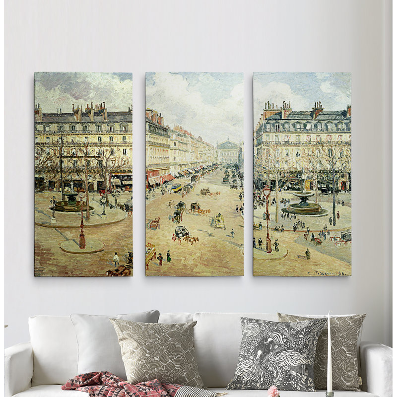Impression sur toile, impression à multiples images, H 24 po x l 36 po x P 1,5 po
