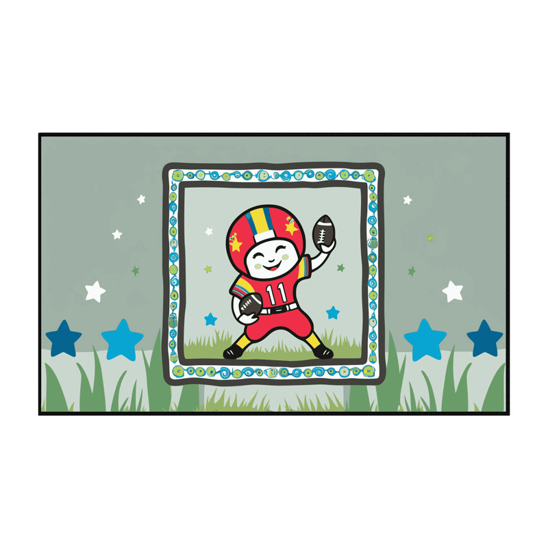 Tapis pour enfant Trinx, Rectangle 7 pi x 9 pi