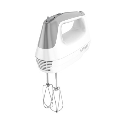 Black+decker Lightweight Hand Mixer, White, Mx1500w