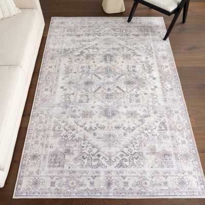 Tapis lavable à la machine Kaleen Medallion