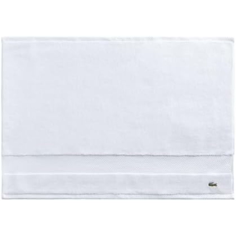 Heritage 100% Supima Cotton Tub Mat, White, 21" X 31" – Highly Absorbent & Quick Drying, Premium Super Soft Bath Towel, Bathroom Essential, Gift For All Occasions, Machine Washable