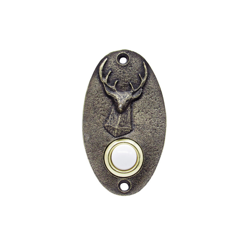 Ensemble de sonnette de cerf, Laiton OX
