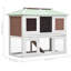 Alina Weather Resistant Rabbit Hutch-1396464903