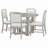 5-Piece Round Dining Table Set