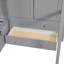 Birchra Modern Elegance Bunk Bed with Hydraulic Storage and Built-In Wardrobe