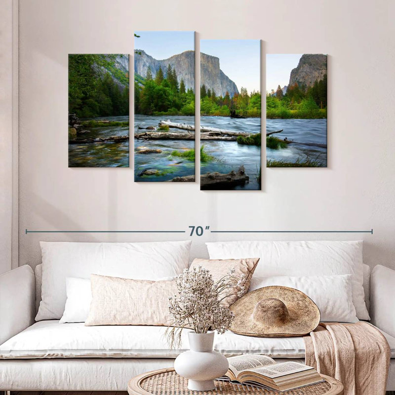 Magnificent Merced River, 32" H x 52" W