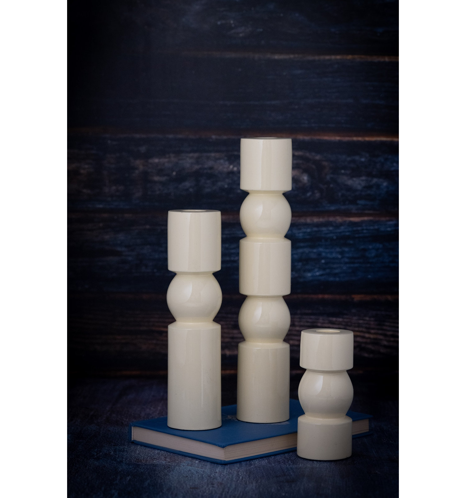 Paulding Aluminum Pillar Candle Holder, 11" H x 2" W x 2" D