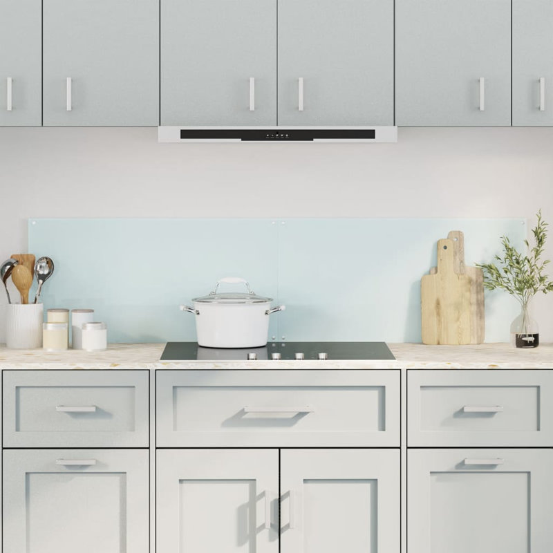 Chalfont Glass Peel and Stick Panel, 80 x 40 cm, white