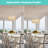 5 - Light Dimmable Drum Bohemian Hemp Rope Burlap Chandelier Hand-woven Natural Rattan Pendant-2124000101