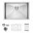 Undermount Kitchen Sink – Deep Single Bowl
