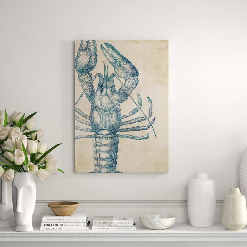 Nautical Charms IV Print by Guseul Park, 34" H x 24" W x 1.5" D, Glass Coat