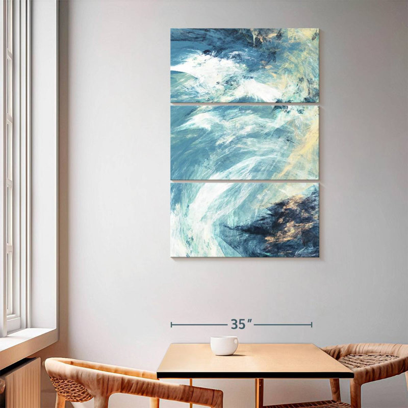 Avery Stormy Ocean, 65" H x 42" W