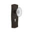 Prairie Plate with Decorative Keyhole and Crystal Victorian Knob-798969465
