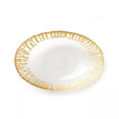 VIETRI Rufolo Glass Salad Bowl