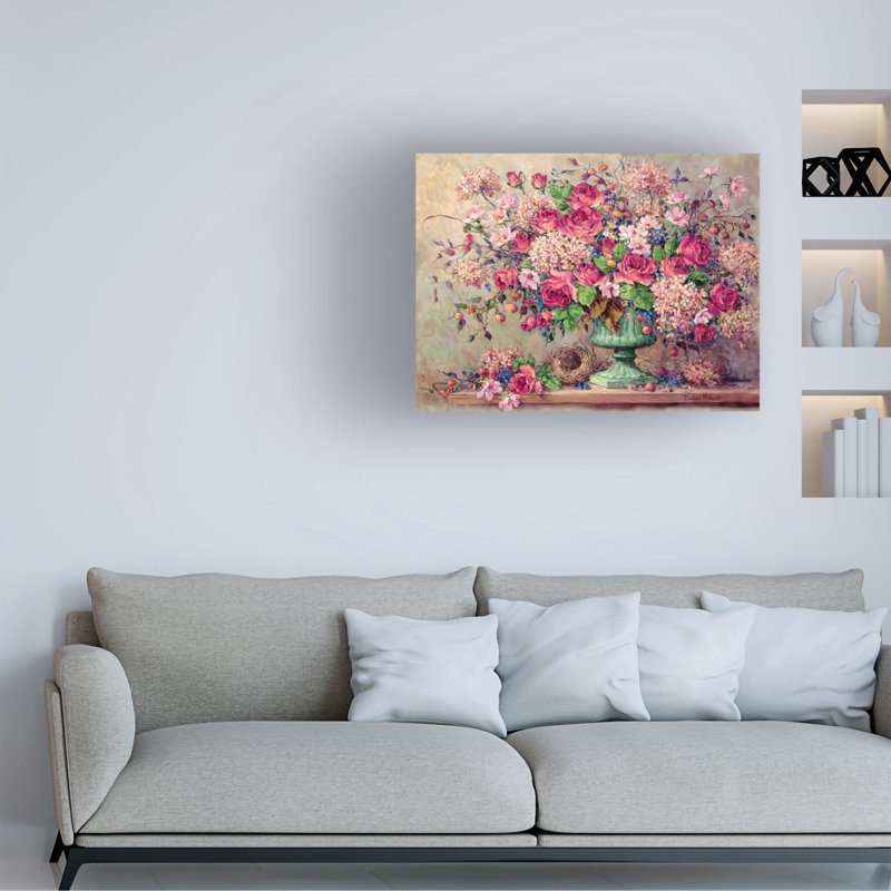 Collection Collettes par Barbara Mock - peinture sur toile tendue, H 14 po x l 19 po